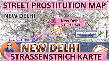 Street Prostitution Map of New Delhi, India with Indication where to find Streetworkers, Freelancers and Brothels. Also we show you the Bar, Nightlife and Red Light District in the City