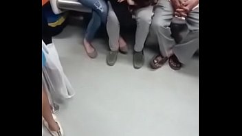 SUCKING IN METRO IN DELHI