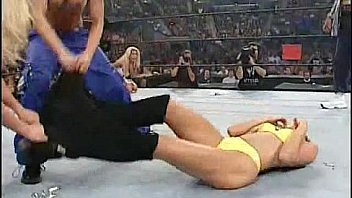 Torrie Wilson & Stacy Keibler vs. Trish Stratus & Lita - Bra & Panties Match