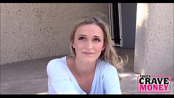 Skinny Homeless Teen Emma Hix Sucks And Fucks For Money