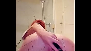 Red hair teen plays with herself