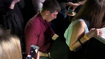 Sex in a nightclub-beautiful young Russian girl gets fucked in a bar with a big crowd of people. Hard fucking in a night bar - Two thousand and eighteenth year