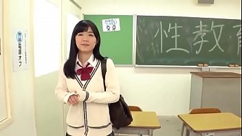 Rough Deepthroat & Fuck For Japanese Schoolgirl Ruru Arisu