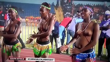 south africans topless dance in nigerian carnival 3