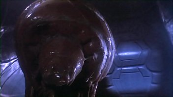 Galaxy Of Terror Giant Worm Sex Scene 7XA.