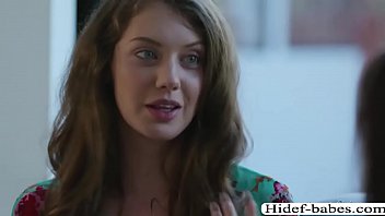 Gorgeous slut April ONeil tribs pussy with teen Elena Koshka