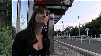 PublicAgent Rita and her big bouncing boobs