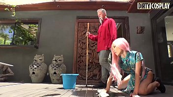 DIRTY COSPLAY - Eastern Teen Kalina Ryu Learn Something New From Her Teacher