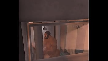 football player fucks fan in showers
