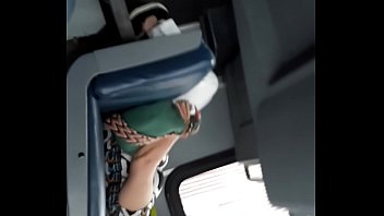 Jerking off in public bus