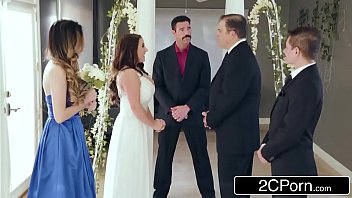 Stunning Cheating Bride Angela White Loves Anal