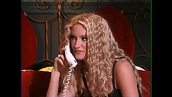 Curly call girl Phoenix Ray with blonde hair is fucking hard in the back room