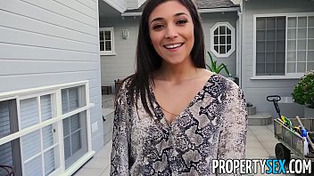 PropertySex Young Brunette Real Estate Agent Shows Client Why She is a Better Agent Than Her m. is By Seducing and Fucking The Client