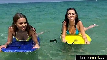 (Jenna Sativa & Liza Rowe) Hot Naughty Girls Make Love In Hot Lez Scene movie-19