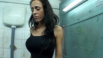 Celia Jones - dark toilet fuck