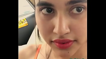 Indian Huge Sexy Boobs in Car