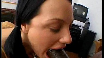 Lex Steele using his 11 inch black cock to pound Belladonna hardcore