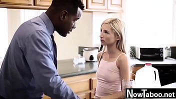 BBC Step Daddy Helps His Skinny Step Daughter To Lose Her Virginity - Piper Perri