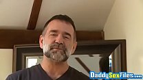 Bald gay analpounded balls deep by daddy
